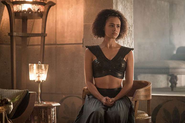 Nathalie Emmanuel em 'Game of Thrones' 