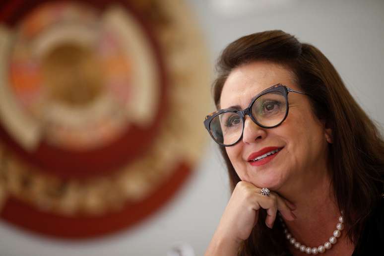 Kátia Abreu disse que vai fazer campanha "complementar" à de Ciro, tendo uma agenda de participação de eventos independentes ao cabeça de chapa