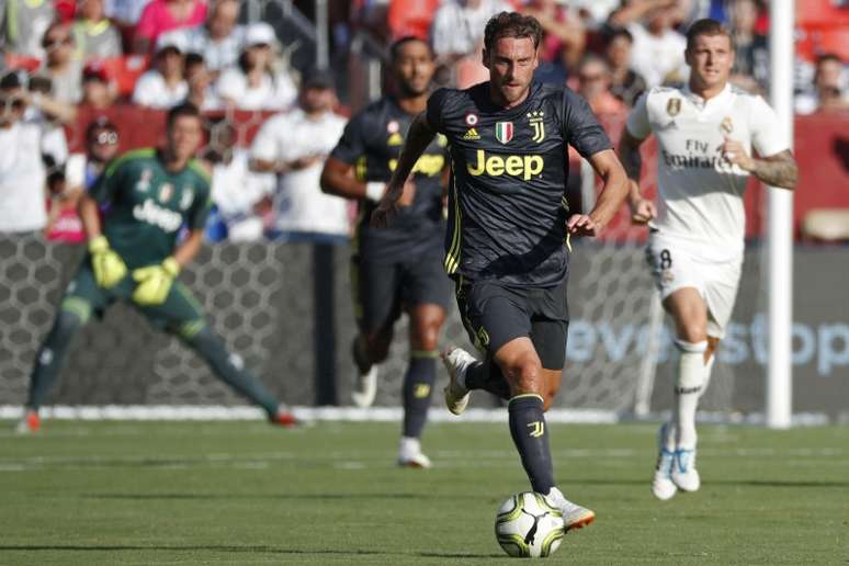 Claudio Marchisio durante partida contra o Real Madrid nos Estados Unidos
04/08/2018 Geoff Burke-USA TODAY Sports