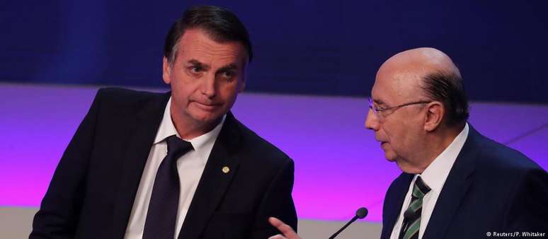 Meirelles e Bolsonaro: declaração do candidato do MDB indica que ele é o segundo mais rico do pleito presidencial