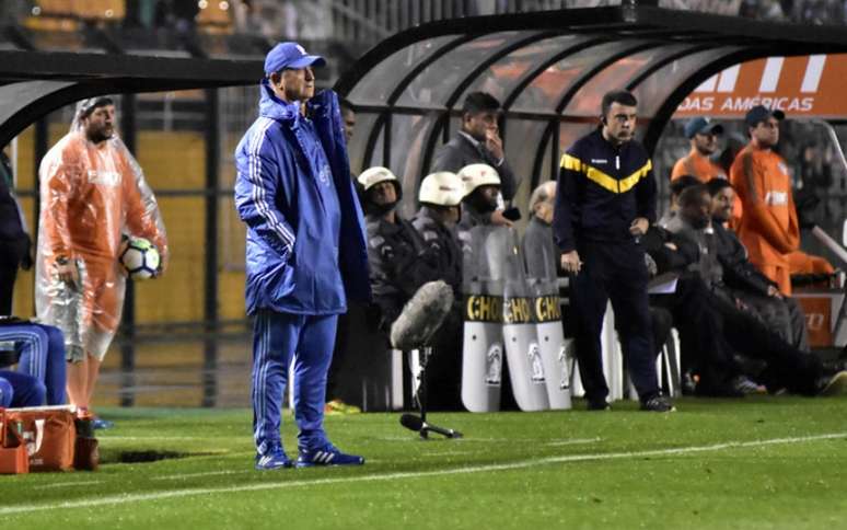 Felipão durante a vitória do Palmeiras no Pacaembu, diante do Bahia (Foto: Eduardo Carmim/Photo Premium)