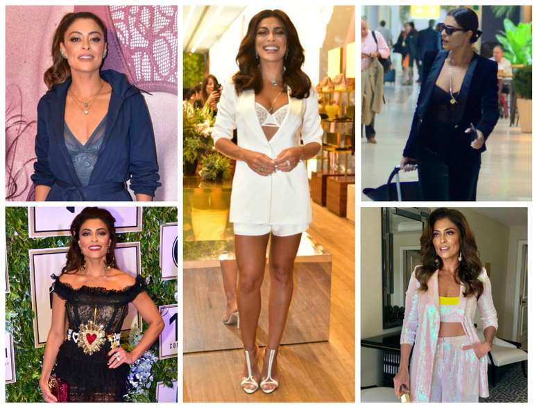 Juliana Paes em 5 versões sensuais (Fotos: AgNews/Reprodução/Instagram)