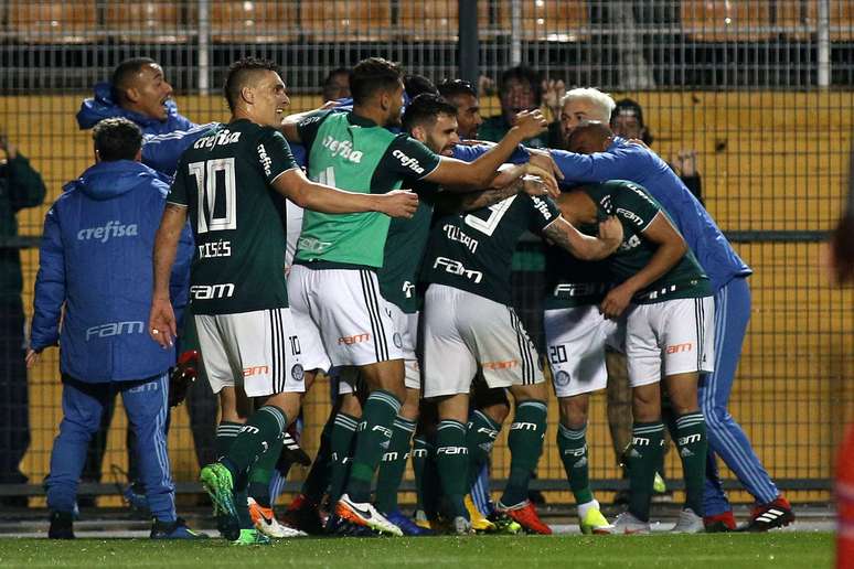 Palmeiras garantiu a vaga na semifinal da Copa do Brasil