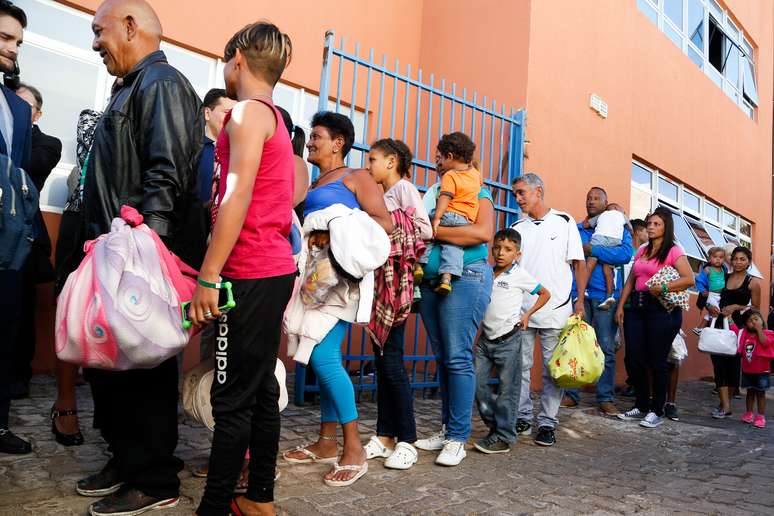 Venezuelanos buscam abrigo em Roraima