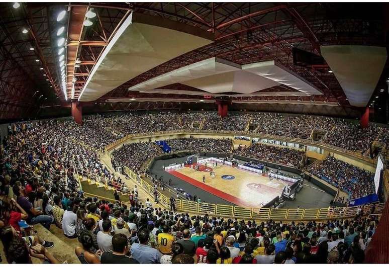 Ginásio Valério Luiz de Oliveira (Goiânia Arena) vai receber mais uma partida da seleção masculina de basquete