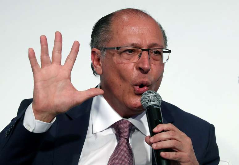  Alckmin, em evento em São Paulo 20/8/2018 REUTERS/Paulo Whitaker