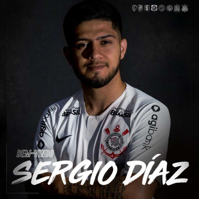 Sérgio Díaz foi contratado recentemente pelo Corinthians (Foto: Divulgação/Corinthians)