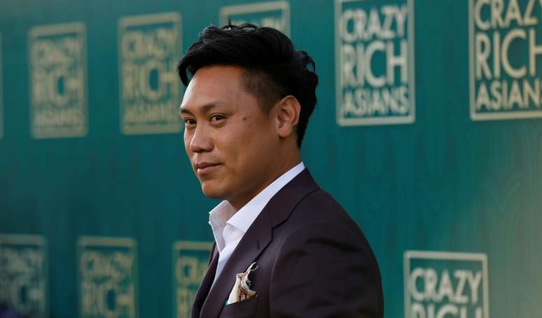 Diretor Jon M. Chu posa na pr&eacute;-estreia de "Podres de Ricos" em Los Angeles 07/08/2018 REUTERS/Mario Anzuoni