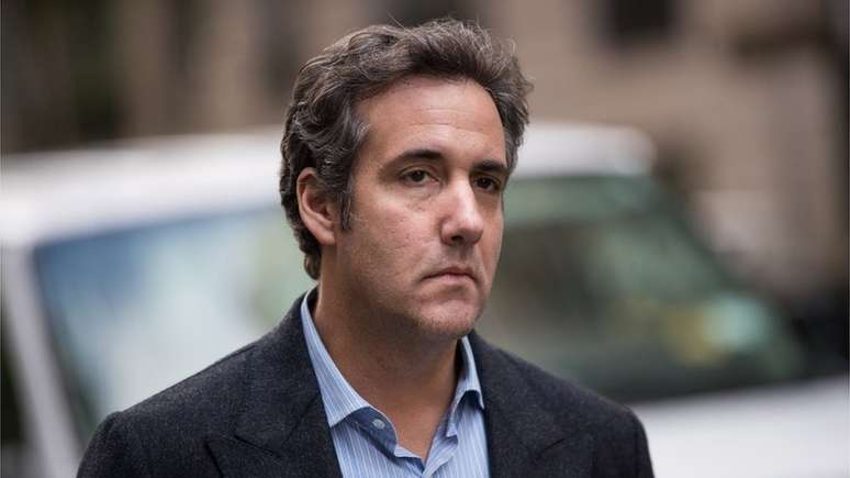 Michael Cohen (foto) já disse que 'levaria um tiro' por Donald Trump - mas numa entrevista recente disse que sua lealdade à sua família e ao seu país são mais importantes