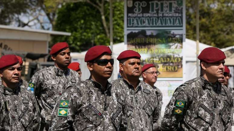 O governo federal deslocou militares da Força Nacional para Pacaraima depois do episódio de violência no fim de semana