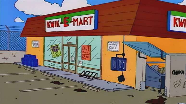 Uma versão de verdade do Kwik-E-Mart, o famoso mercadinho do Apu, em 'Os Simpsons', foi inaugurado nos Estados Unidos