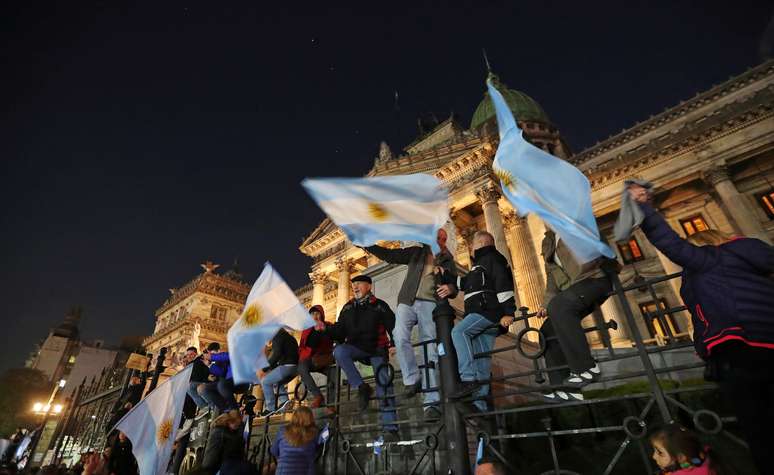 Argentinos fazem protesto contra Cristina Kirchner em Buenos Aires
 21/8/2018    REUTERS/Marcos Brindicci