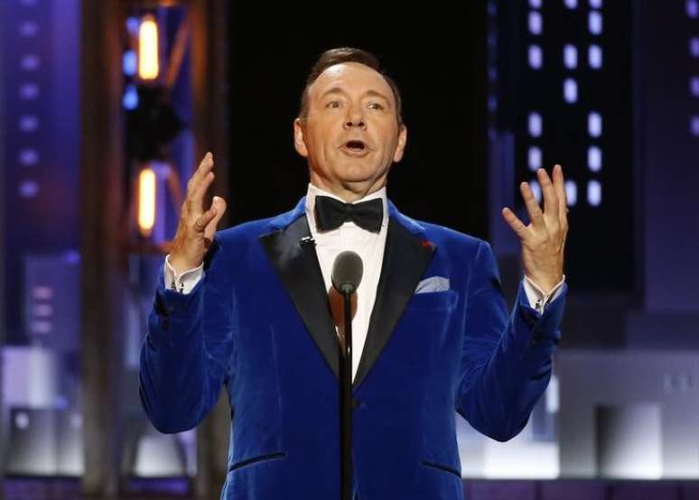 Kevin Spacey no Tony Awards 
 11/06/2017     REUTERS/Carlo Allegri