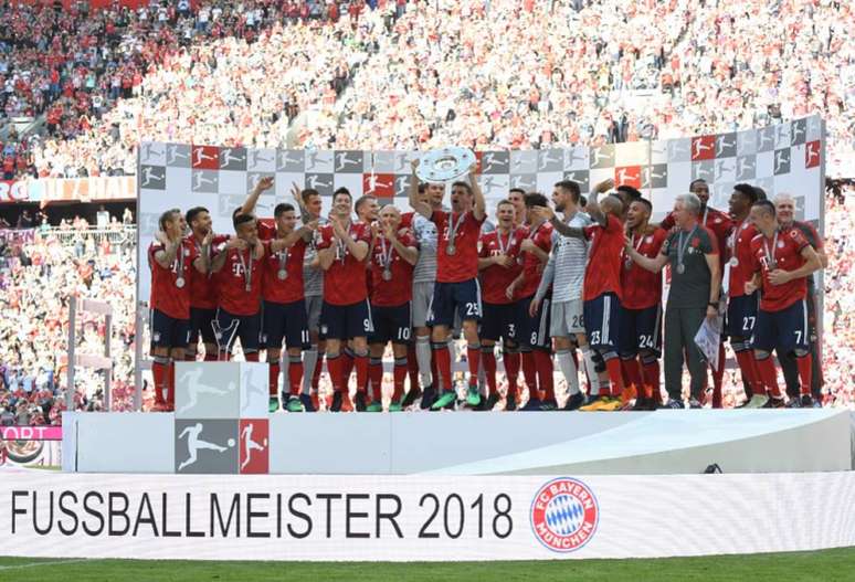 O Bayern é campeão da Bundesliga de forma consecutiva desde a temporada 2012/2013 (AFP)