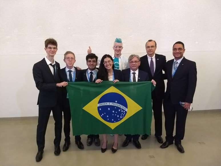 Delegação brasileira na Olimpíada Internacional de Química (IChO) de 2018, disputada na República Tcheca
