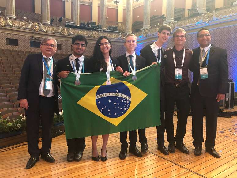Delegação brasileira na Olimpíada Internacional de Química (IChO) de 2018, disputada na República Tcheca