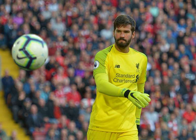 Liverpool de Alisson e Roberto Firmino está com 100% de aproveitamento no Campeonato Inglês