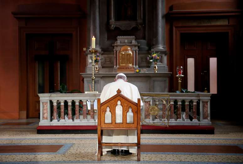 Papa Francisco em Dublin REUTERS/Stefano Rellandini