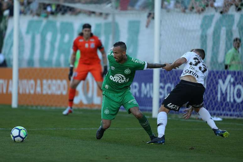 Autor do único gol da Chapecoense no confronto com o Vasco, Leandro Pereira projeta recuperação diante do Palmeiras (Foto: Sirli Freitas/Chapecoense)