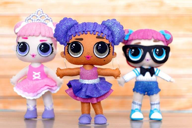 19- Bonecas Surpresa | Escola de Feltro