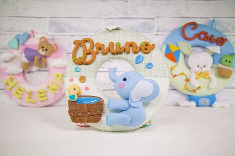 5- Decora&ccedil;&atilde;o Infantil em Feltro | Escola de Feltro