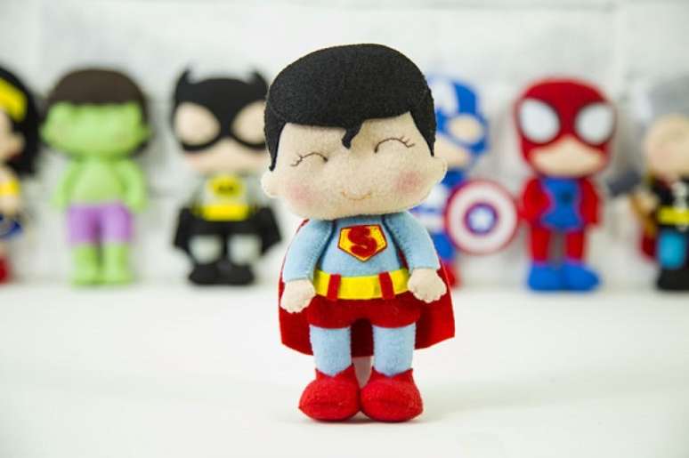 16- Super Her&oacute;is Babys | Escola de Feltro