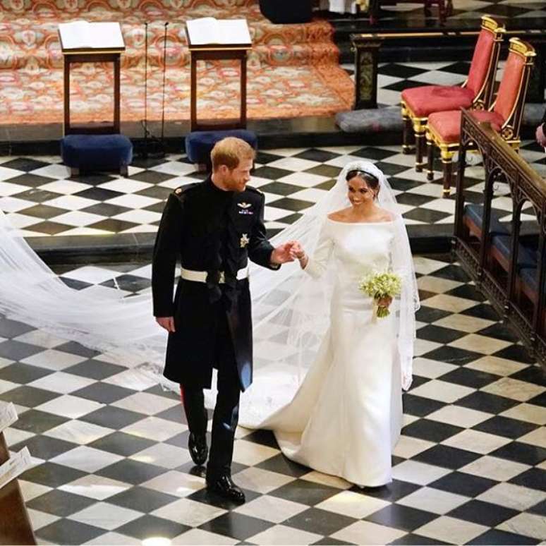 Casamento do príncipe Harry e de Meghan Markle (Foto: Kensignton Palace/Reprodução/Instagram)