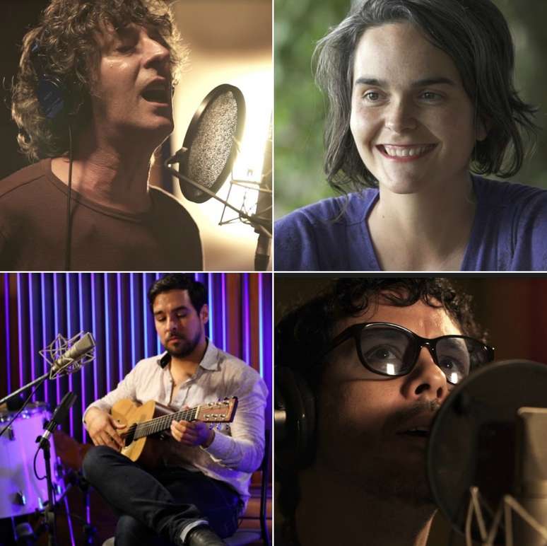 Acima, os m&uacute;sicos Roberto Musso e Camila Moreno; abaixo, Paulino Monroy e Lisandro Aristimu&ntilde;o: convidados estrangeiros desbravam o Brasil