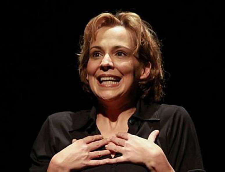 A atriz Ana Beatriz Nogueira.