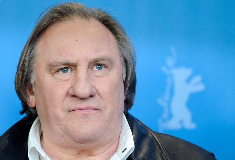 Ator G&eacute;rard Depardieu no Festival de Berlim 