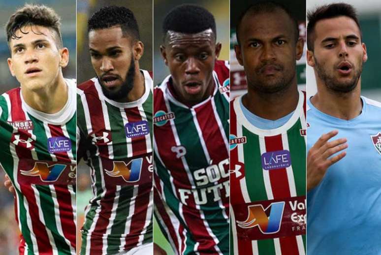 Os lesionados do Fluminense (Foto: Reprodução)