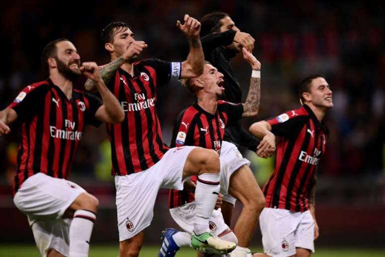Milan conseguiu sua primeira vitória no Calcio (Foto: AFP)