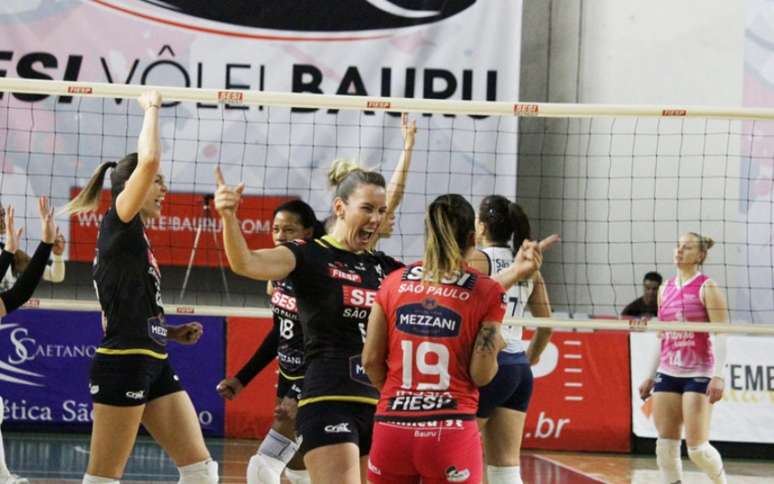 Sesi Vôlei Bauru consegue segunda vitória no Campeonato Paulista