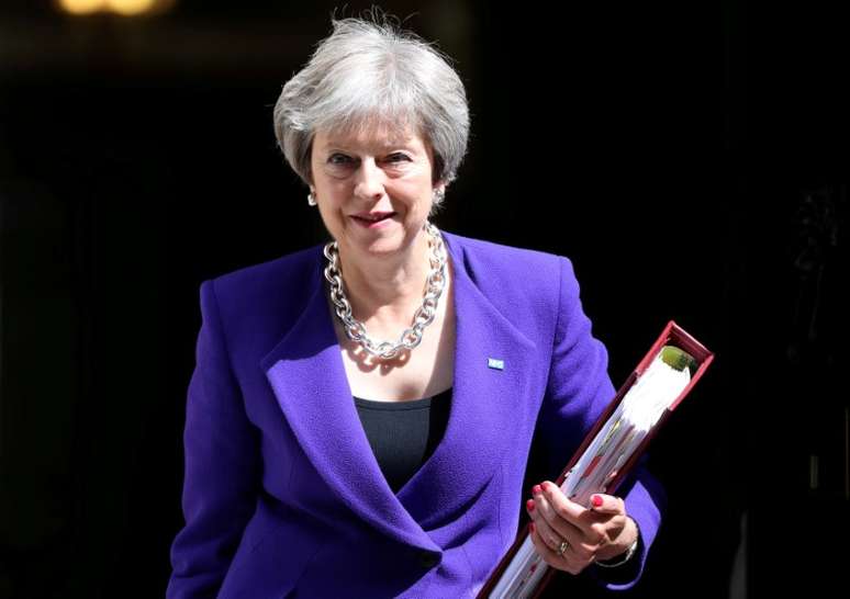 Primeira-ministra do Reino Unido, Theresa May 04/07/2018 REUTERS/Simon Dawson