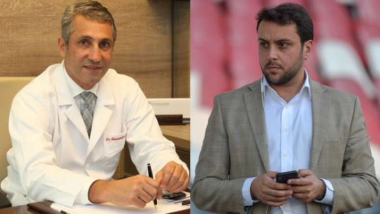 Alexandre Campello e Julio Brant irão se encontrar no Deliberativo do Vasco pelo tema do fundo de investimento