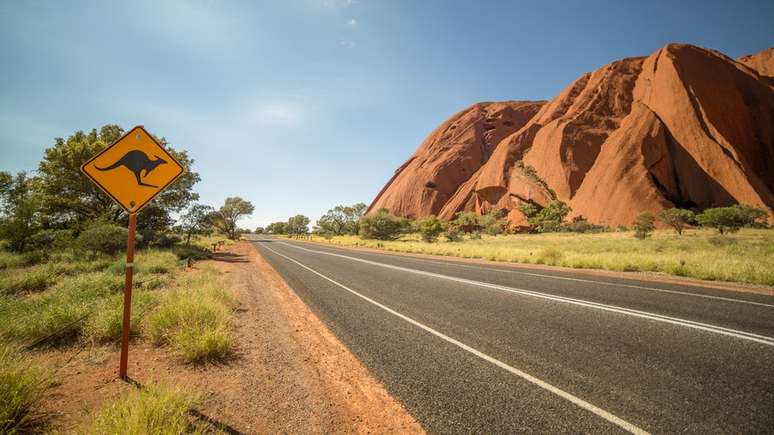 Os cangurus s&atilde;o nativos da Austr&aacute;lia - n&atilde;o da &Aacute;ustria