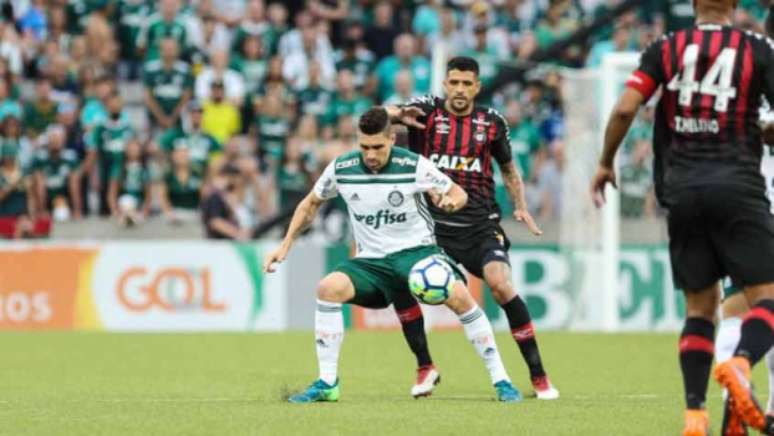 Último confronto: Atlético-PR 1 x 3 Palmeiras - 6/5/2018