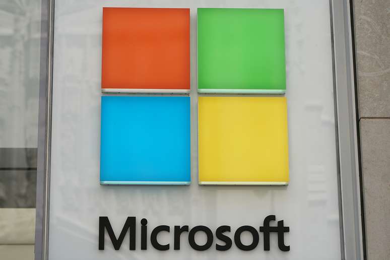 Logo da Microsoft em Nova York, Estados Unidos
21/08/2018 REUTERS/Carlo Allegri