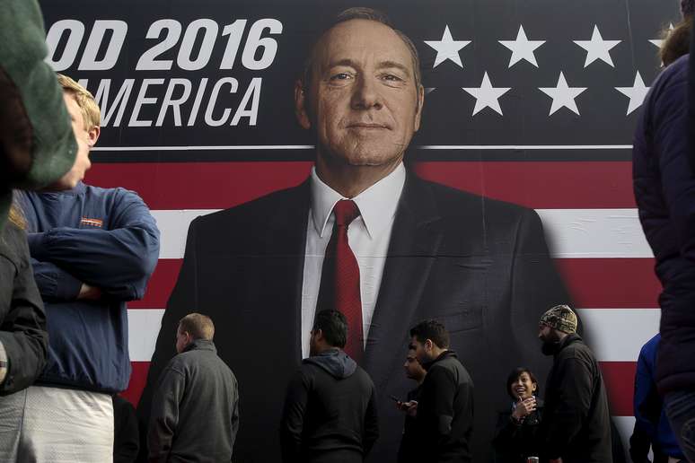 Campanha de "House of Cards" em Greenville
 12/2/2016     REUTERS/Carlo Allegri