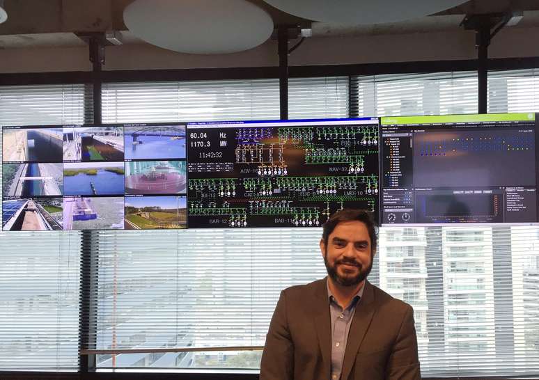 Italo Freitas, CEO da AES Tiete, durante entrevista &agrave; Reuters em S&atilde;o Pualo, Brasil
05/09/2018
REUTERS/Luciano Costa de Paula