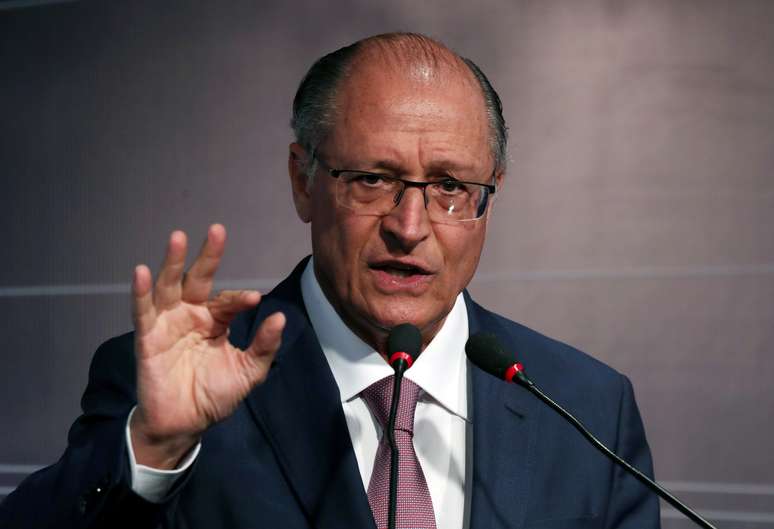 Candidato do PSDB à Presidência, Geraldo Alckmin
20/08/2018
REUTERS/Paulo Whitaker