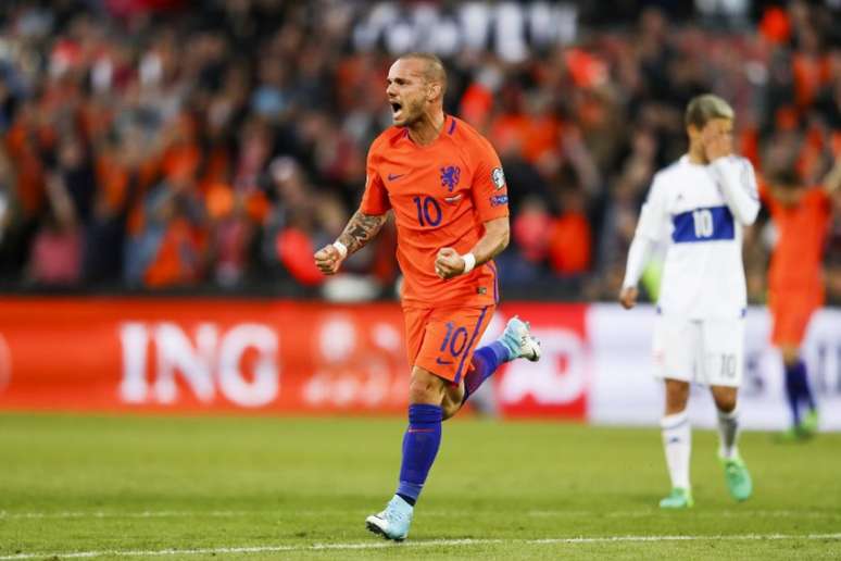 Sneijder fará seu último jogo pela Holanda nesta quinta-feira (Foto: AFP)