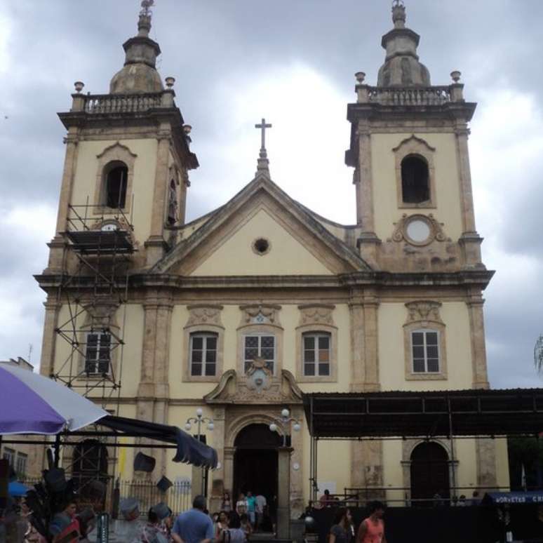 Antiga Igreja de Aparecida, por onde Dom Pedro passou