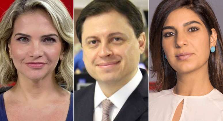 Leila Sterenberg, Gerson Camarotti e Andréia Sadi: discurso afinado contra a violência suscitada pela rivalidade política