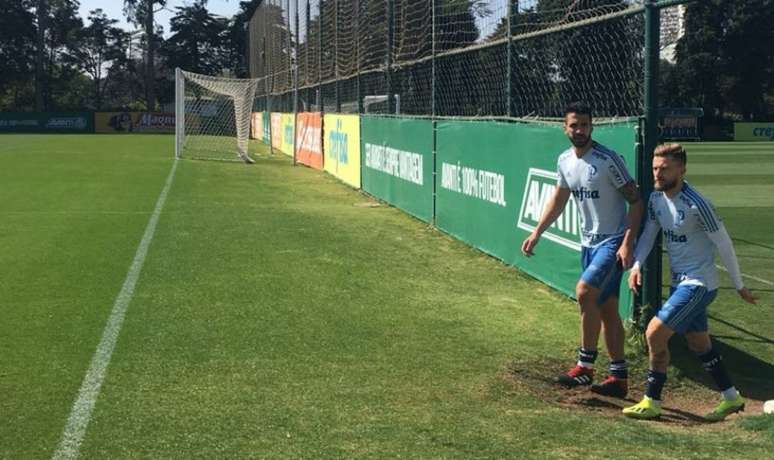 Luan e Lucas Lima devem ser titulares do Palmeiras no clássico de domingo, contra o Corinthians, no Allianz