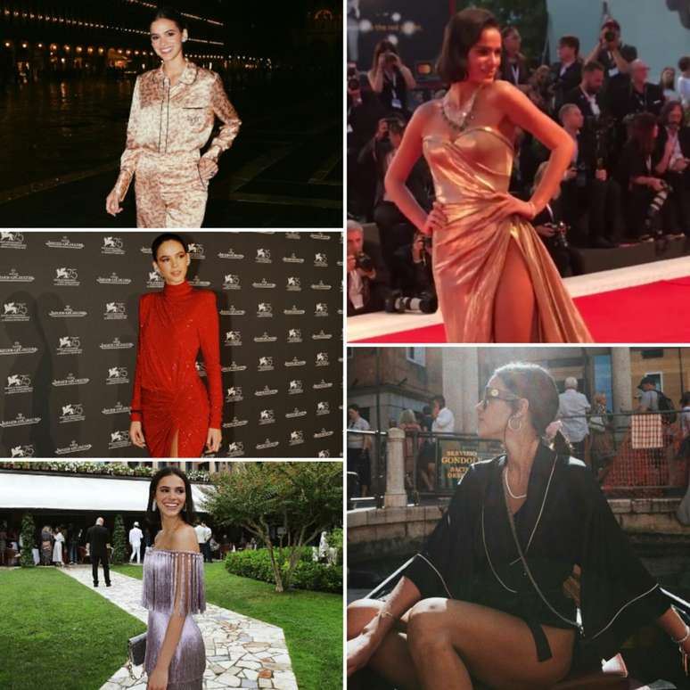 Looks da Bruna Marquezine na Itália (Fotos: @brumarquezine/Instagram/Reprodução)