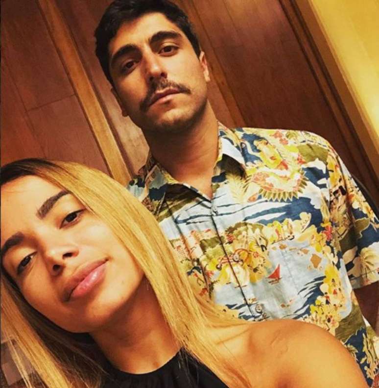 Anitta e Thiago Magalhães.