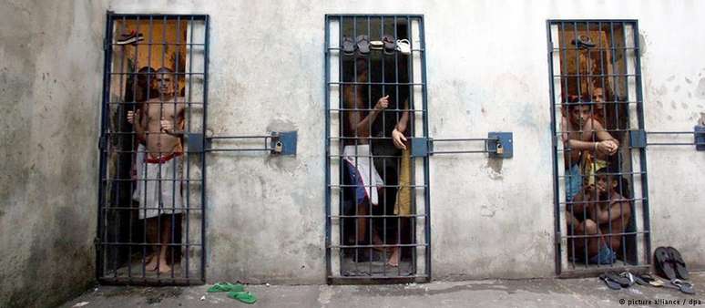 Superlotação de presídios é um dos velhos problemas do sistema prisional brasileiro