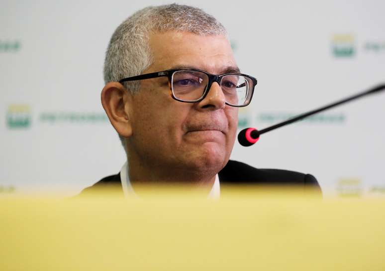 Presidente da Petrobras, Ivan Monteiro, durante coletiva de imprensa em São Paulo 10/09/2018 REUTERS/Nacho Doce