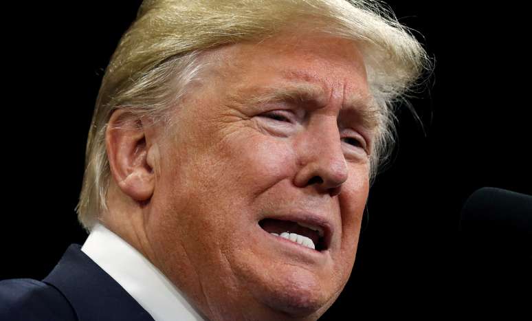 Trump faz discurso em Montana
 6/9/2018   REUTERS/Kevin Lamarque 